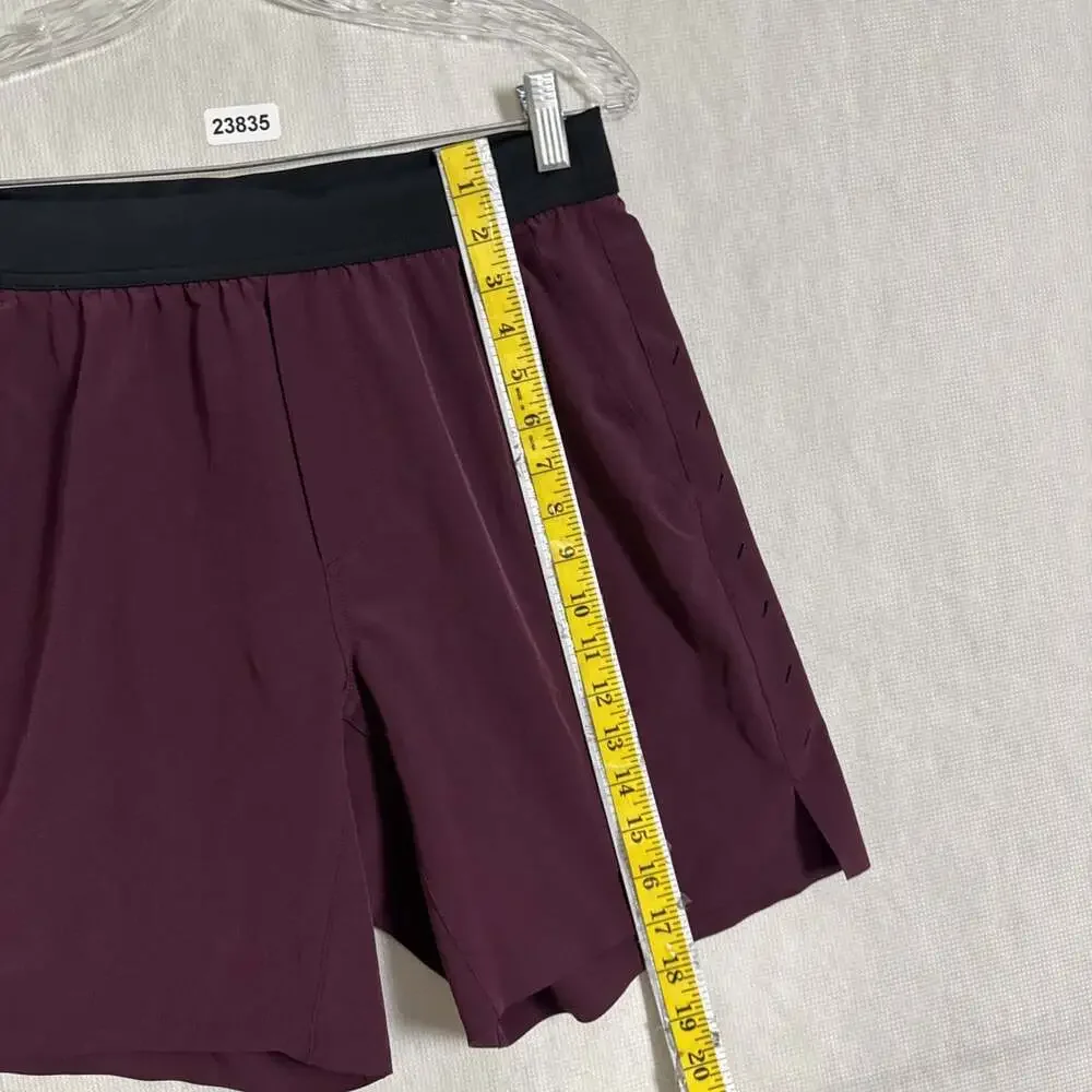 Ten Thousand Men’s Size Medium Solid Purple Maroon Linerless 7